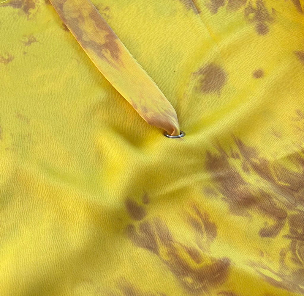 Tie dye circular women’s top