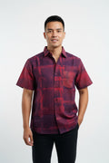 Men’s tie dye short sleeve shirt