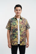 Men’s tie dye short sleeve shirt