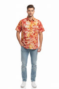 Men’s tie dye short sleeve shirt