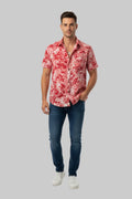 Men’s tie dye short sleeve shirt
