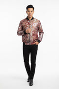 Tie dye bomber jacket
