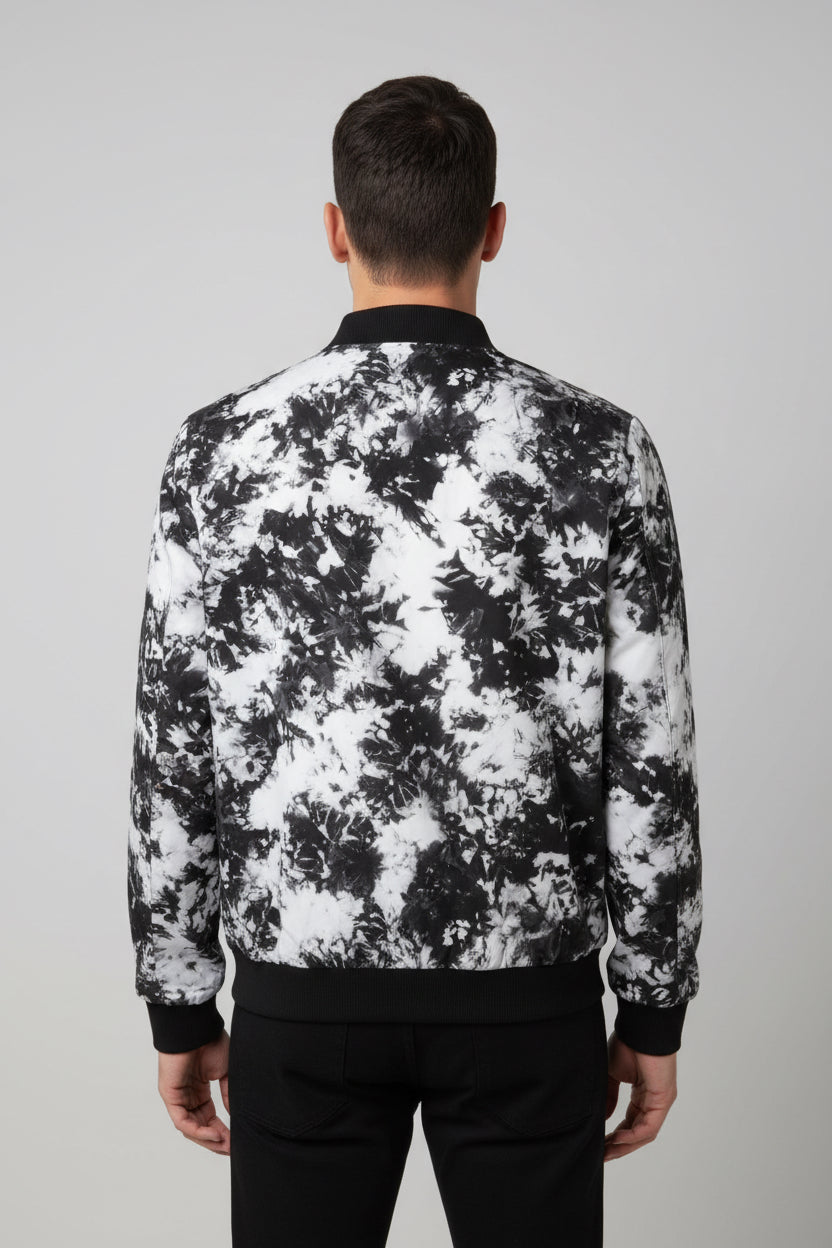 Tie dye  bomber jacket