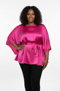 Tie dye circular women’s top